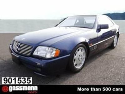 Usata Mercedes SL320 231 CV (169 kW) 1995 Blu Cabrio