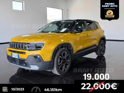 Usata Jeep Avenger Summit 101 CV (74 kW) 2023 Giallo SUV