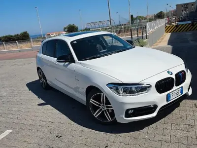 Usata BMW 116 Sport Line 116 CV (85 kW) 2016 Bianco Utilitaria