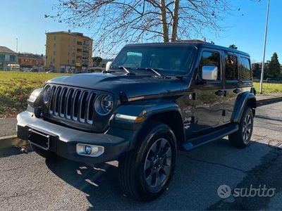 Usata Jeep Wrangler Unlimited Overland 200 CV (147 kW) 2019 Grigio SUV