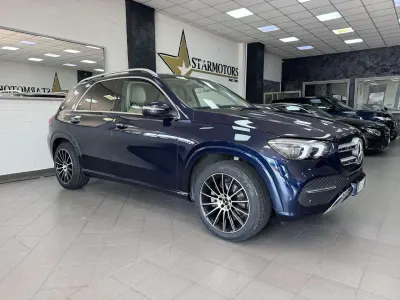 Usata Mercedes GLE300 245 CV (180 kW) 2020 Blu metallizzato SUV