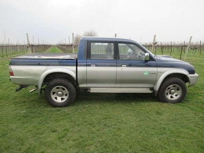 Usata Mitsubishi L200 116 CV (85 kW) 2001 Blu/azzurro Pick-up