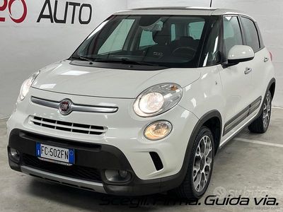 Usata Fiat 500L Trekking 105 CV (77 kW) 2015 Bianco Monovolume