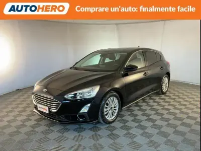 Usata Ford Focus Titanium 120 CV (88 kW) 2019 Nero Berlina