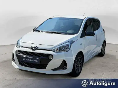 Usata Hyundai i10 Prime 67 CV (49 kW) 2019 Bianco Utilitaria