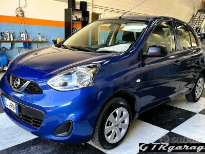 Occasion Nissan Micra Visia 80 PK (58 kW) 2015 Blauw Hatchback