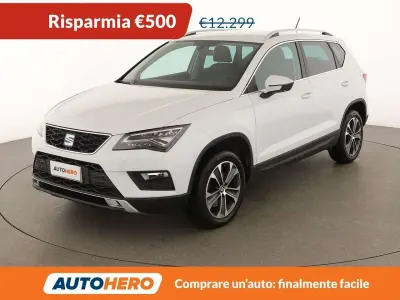Käytetty Seat Ateca Ecomotive 116 HP (85 kW) 2017 Valkoinen Katumaasturi