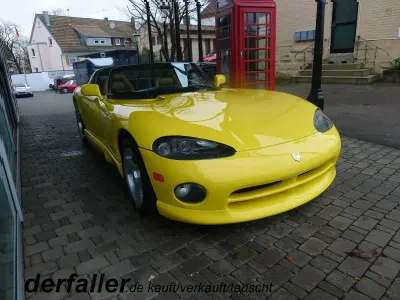 Usata Dodge Viper 406 CV (298 kW) 1994 Giallo Cabrio