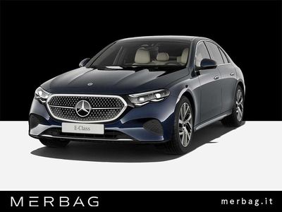 Nuova Mercedes E220 Advanced Plus 197 CV (144 kW) 2026 Blu/azzurro Berlina