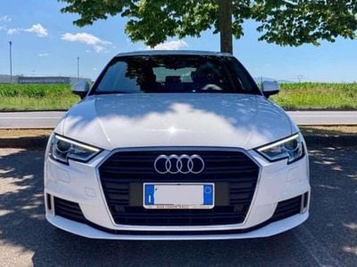 Usata Audi A3 Sport 110 CV (80 kW) 2017 Bianco Berlina