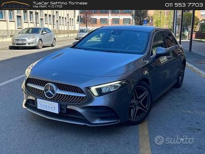Usata Mercedes A180 Premium 116 CV (85 kW) 2019 Grigio Berlina