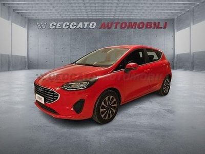 Usata Ford Fiesta 75 CV (55 kW) 2022 Rosso Utilitaria