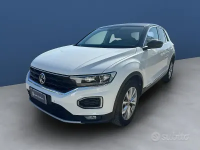 Usata VW T-Roc Style 110 CV (80 kW) 2021 Bianco SUV