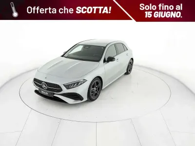Usata Mercedes A180 Advanced Plus 116 CV (85 kW) 2024 Argento Berlina