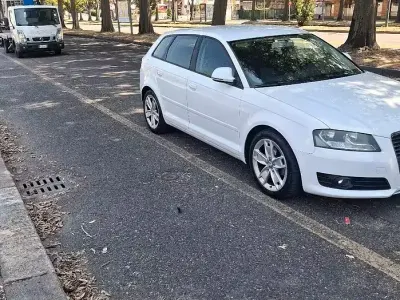 Usata Audi A3 Sportback 2010 Bianco Utilitaria