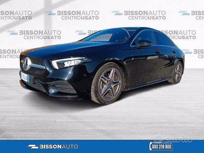 Usata Mercedes A180 Premium 150 CV (110 kW) 2020 Nero Berlina