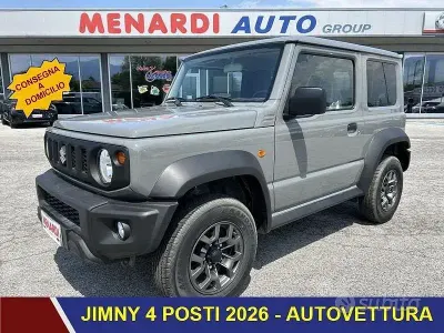 Nuova Suzuki Jimny 102 CV (75 kW) 2026 Grigio SUV