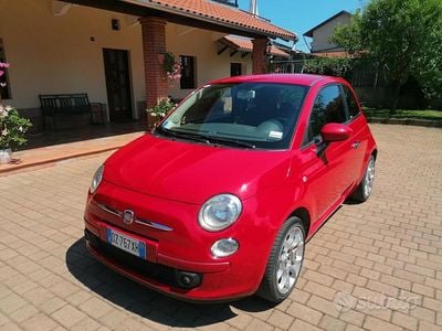 Usata Fiat 500 95 CV (69 kW) 2010 Rosso Utilitaria