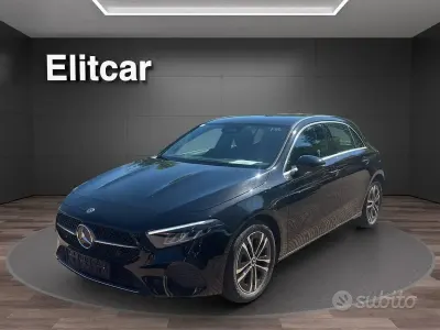 Usata Mercedes A180 Advanced 136 CV (100 kW) 2025 Nero cosmo Berlina