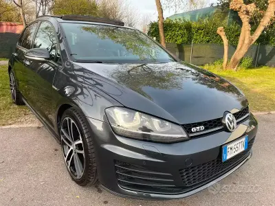 Usata VW Golf VII GTD 184 CV (135 kW) 2014 Grigio Berlina