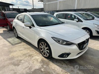 Usata Mazda 3 150 CV (110 kW) 2015 Bianco Berlina