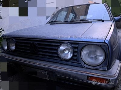Usata VW Golf II 73 CV (53 kW) 1987 Blu Utilitaria