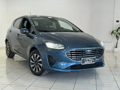 Usata Ford Fiesta Titanium 75 CV (55 kW) 2023 Blu Utilitaria