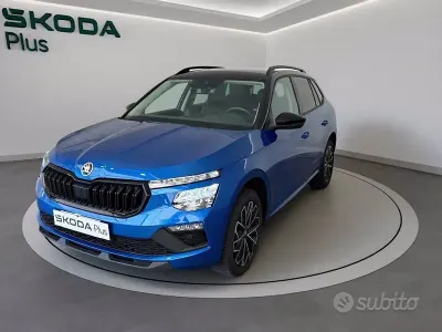 Usata Skoda Kamiq 150 CV (110 kW) 2025 Blu race tetto nero metalizzat SUV