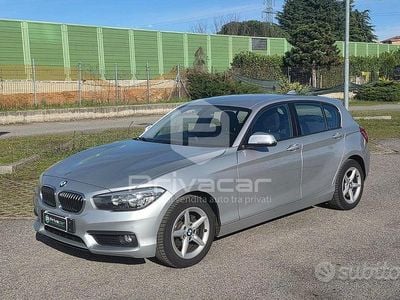 Usata BMW 116 Advantage 116 CV (85 kW) 2018 Grigio Utilitaria