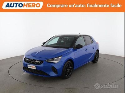 Usata Opel Corsa Design & Tech 75 CV (55 kW) 2022 Blu Utilitaria