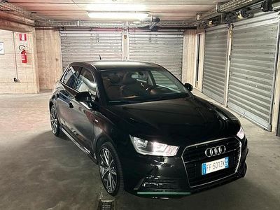 Usata Audi A1 Ambiente 90 CV (66 kW) 2016 Nero Utilitaria