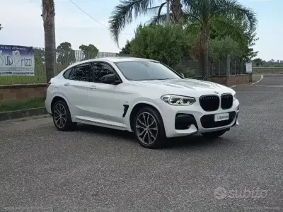 Usata BMW X4 M Sport 190 CV (139 kW) 2019 Bianco SUV