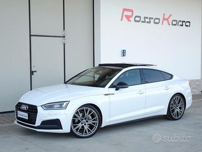 Usata Audi A5 Sportback S-Line 190 CV (139 kW) 2019 Bianco Utilitaria