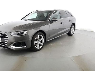 Usata Audi A4 Advanced Plus 136 CV (100 kW) 2020 Grigio daytona perlato Station wagon