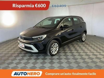 Usata Opel Crossland X Elegance 110 CV (80 kW) 2022 Nero SUV