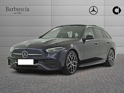 Usata Mercedes C300e Premium 265 CV (194 kW) 2021 Nero Station wagon