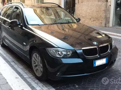 Usata BMW 318 Efficient Dynamics 143 CV (105 kW) 2007 Nero Station wagon