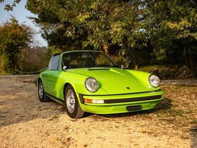 Usata Porsche 911 175 CV (128 kW) 1974 Lime green Cabrio