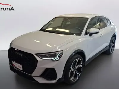 Usata Audi Q3 Sportback Business 190 CV (139 kW) 2021 2y bianco ghiacciaio metallizz SUV