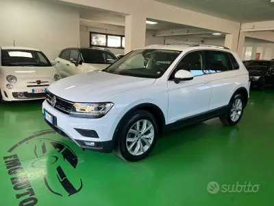 Usata VW Tiguan Executive 150 CV (110 kW) 2017 Bianco SUV