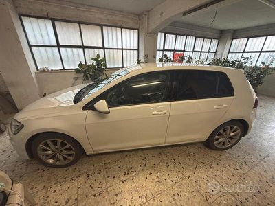 Usata VW Golf VII 115 CV (84 kW) 2017 Bianco Berlina