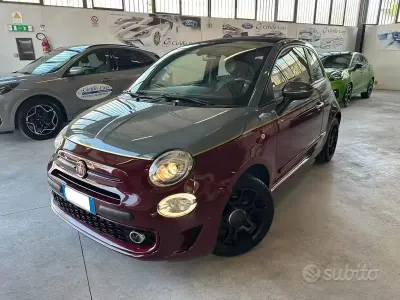 Usata Fiat 500 Collezione 69 CV (50 kW) 2018 Rosso Cabrio