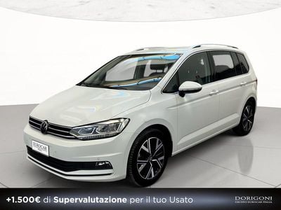 Usata VW Touran Executive 150 CV (110 kW) 2021 Pure white Monovolume