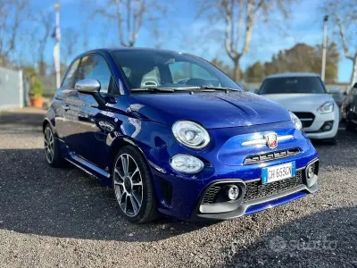 Usata Abarth 595 Turismo 165 CV (121 kW) 2021 Blu Berlina