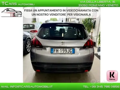 Usata Peugeot 2008 82 CV (60 kW) 2017 Grigio SUV