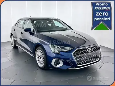 Usado Audi A3 Advanced 150 CV (110 kW) 2022 Azul Berlina