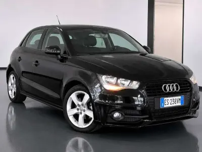Usata Audi A1 Sportback Attraction 90 CV (66 kW) 2013 Nero Utilitaria