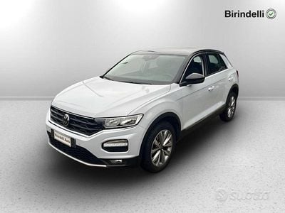 Usata VW T-Roc Style 110 CV (80 kW) 2021 Bianco SUV
