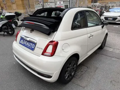 Usata Fiat 500C Connect 69 CV (50 kW) 2022 Bianco Cabrio