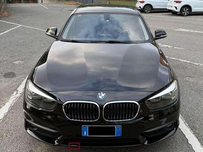 Usata BMW 116 Sport Line 109 CV (80 kW) 2019 Nero Utilitaria